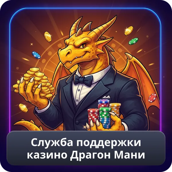 Служба поддержки казино Драгон Мани