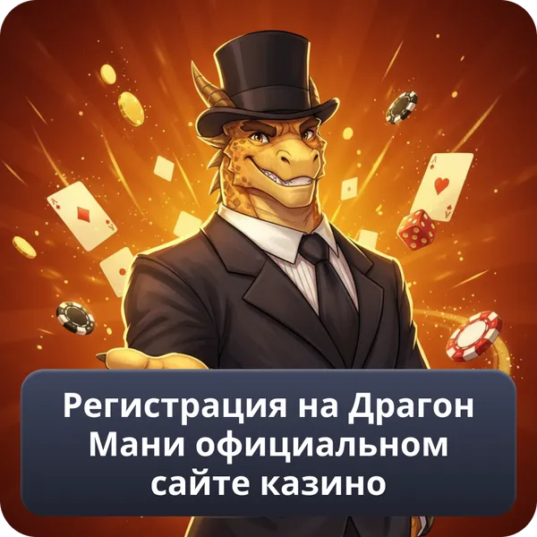 Регистрация на Драгон Мани официальном сайте казино